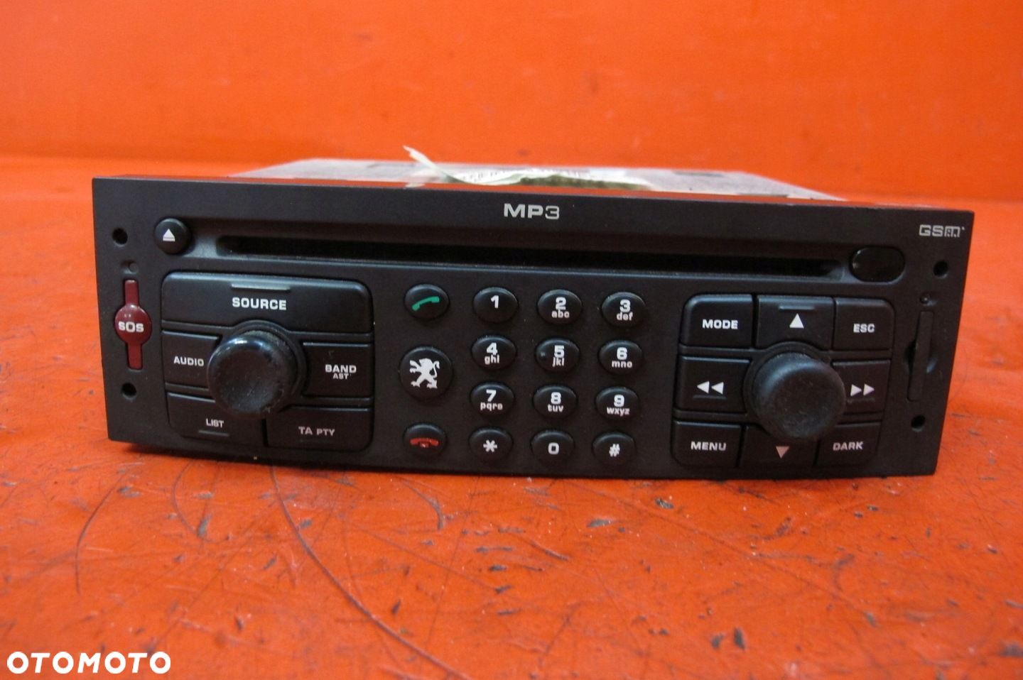 PEUGEOT 807 CITROEN C8 RADIO CD MP3 GSM NAWIGACJA 14005402XT - 1