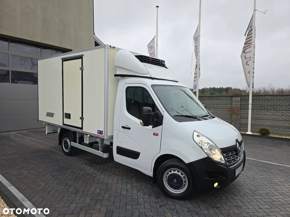 Renault MASTER IGLOPOL -30*C +25*C Carrier XARIOS 350 Podłączenie Stacjonarne 230 V ŁADOWNOŚĆ 840Kg WZMOCNIONE TYLNE ZWIESZENIE TEMPOMAT KLIMA HALOGENY KAMERA COFANIA SALON PL STAN JAK NOWY - 1