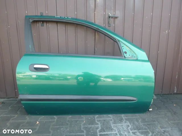 DRZWI PRAWY PRZÓD PRAWE PRZEDNIE NISSAN ALMERA N16 3D KOMPLETNE KOLOR DV8 - 1