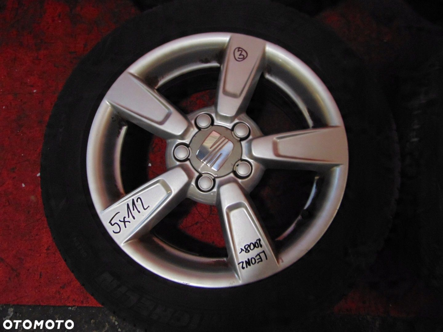 SEAT LEON 2 II 1P FELGI KOŁA 16 6.5J ET50 5x112 - 4