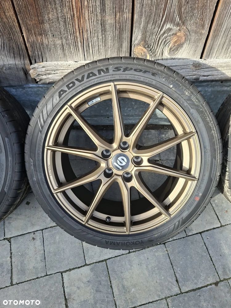 FELGI SPARCO DRS 5x112 8x18 ET35 Rally Bronze SUBARU 09/23r Opony YOKOHAMA - 11