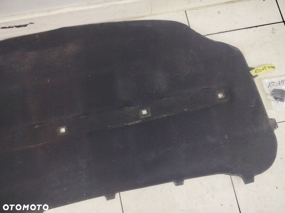 volkswagen touran i lift 06r- wygłuszenie wyciszenie podbitka maski+spinki - 3