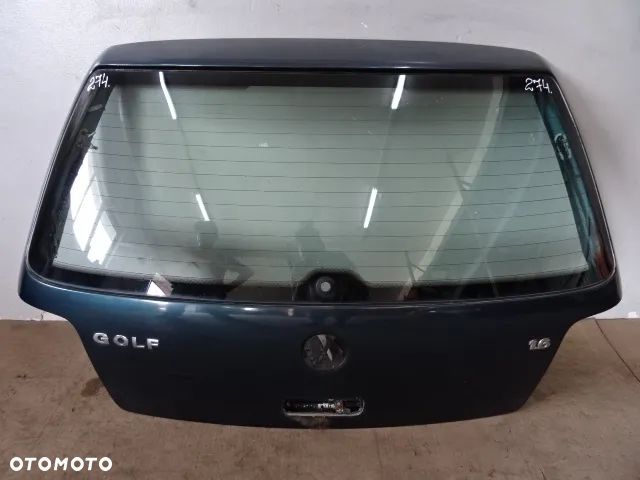 KLAPA TYŁ TYLNA SZYBA BAGAŻNIKA VW GOLF IV HB 5D NR274 - 1