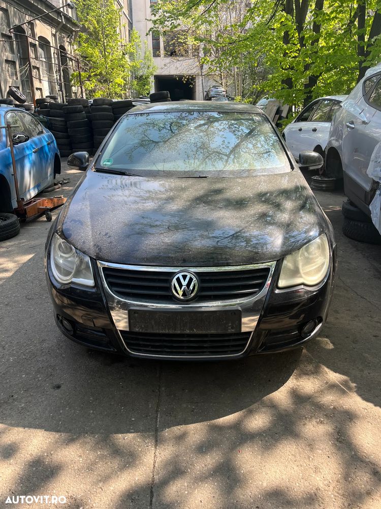 Bara fata completa VW Volkswagen EOS cabrio negru 2006 - 2