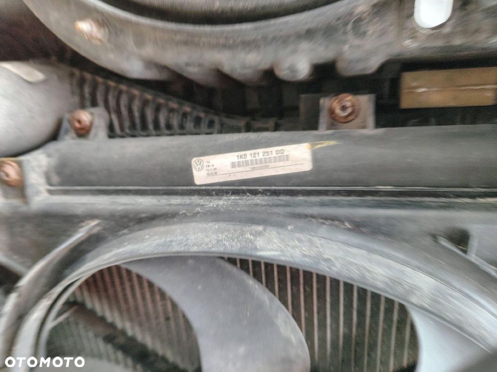 WZMOCNIENIE CZOŁOWE WENTYLATORA Z KLIMĄ KOMPLET VW GOLF 6 VI 1.4 TSI - 3