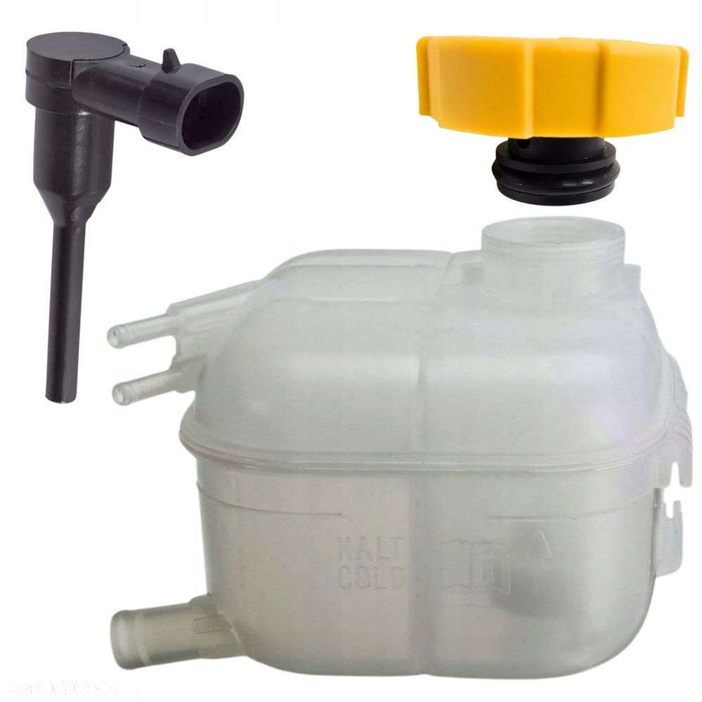 ZBIORNIK  CZUJNIK POZIOMU PŁYNU CHŁODNICZEGO  KOREK - OPEL ASTRA H - 1