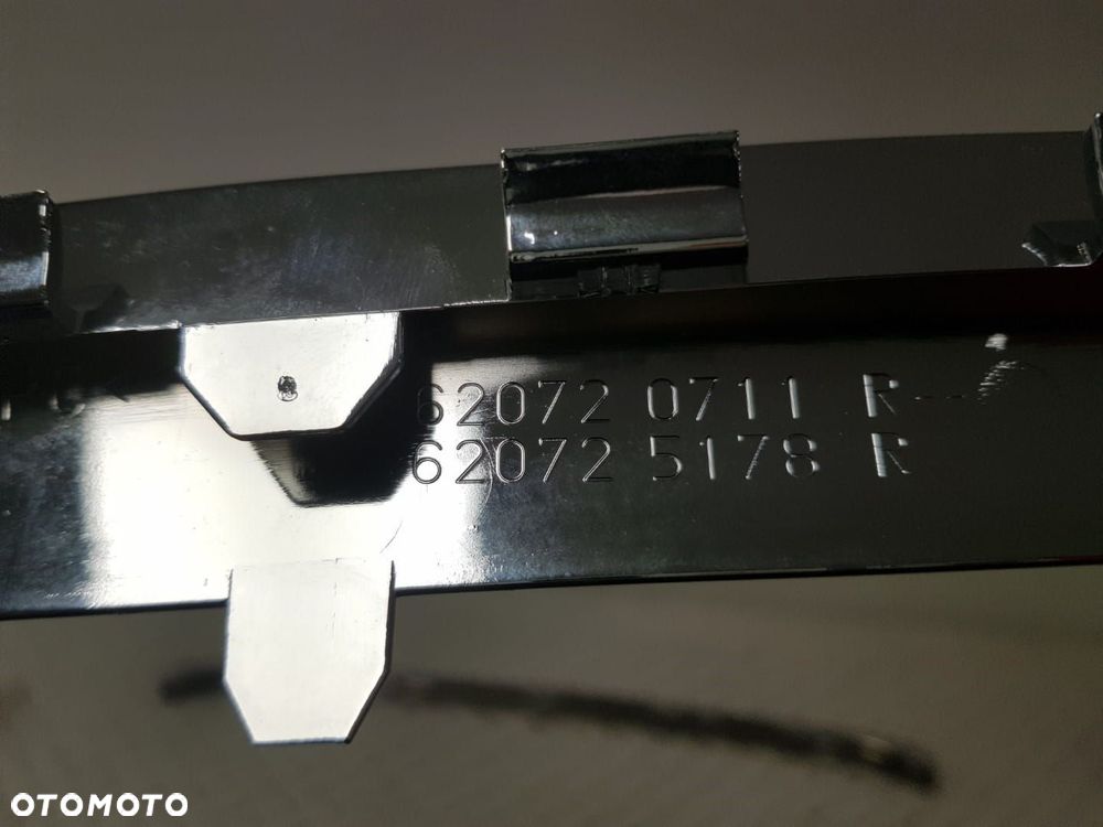 ORYGINALNA NOWA LISTWA ZDERZAKA PRZEDNIEGO CHROM RENAULT SCENIC III 3 LIFT 12-16  620720711R - 4