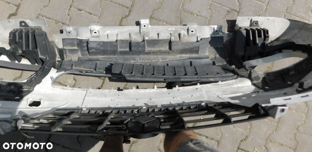 zderzak przedni przód atrapa MERCEDES A-KLASA W169 169 srebrny - 12