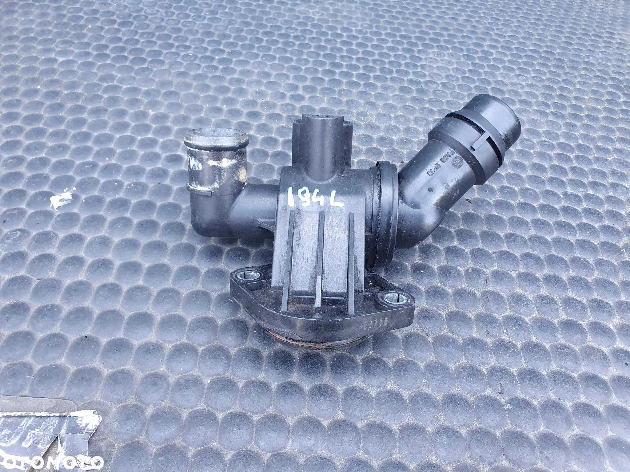 Obudowa Termostat Y2495002 06D121133C Krociec Czujnik Przewod Waz 2.0 TFSI Audi A4 B7 A6 C6 - 3