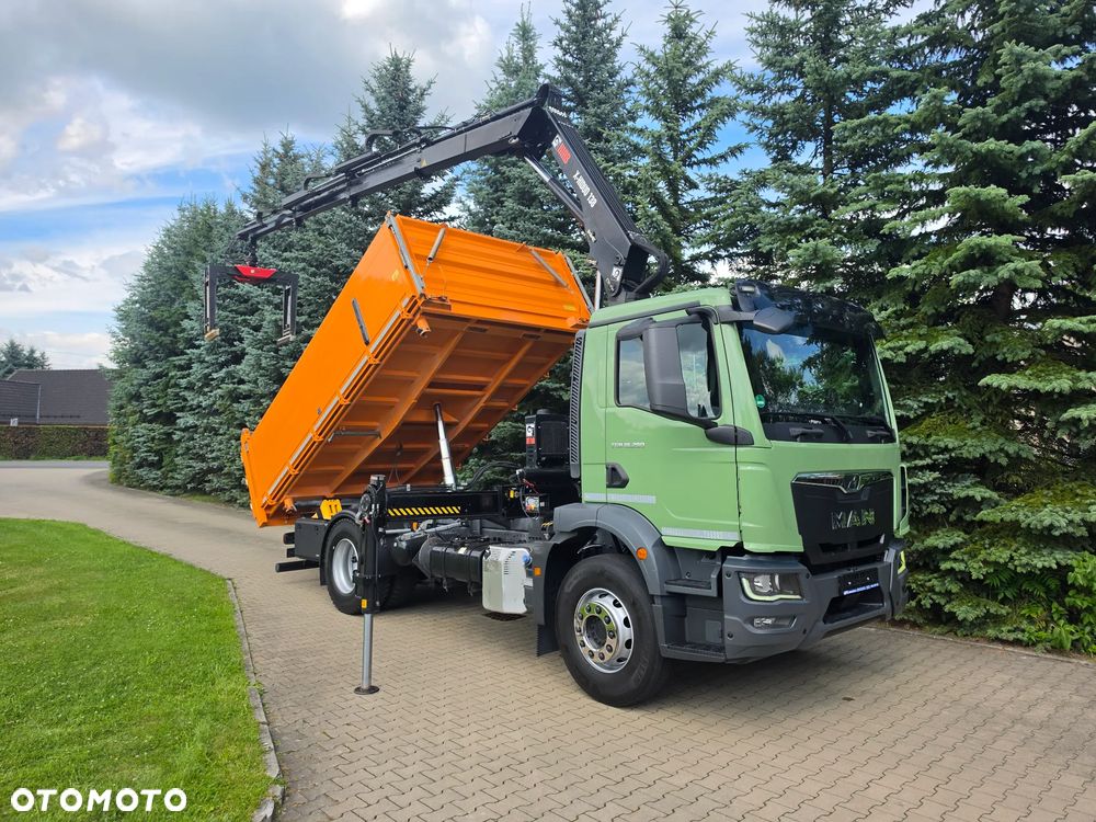 MAN TGM 18.290/ 3-str. wywrotka z HIAB 138/ - 5