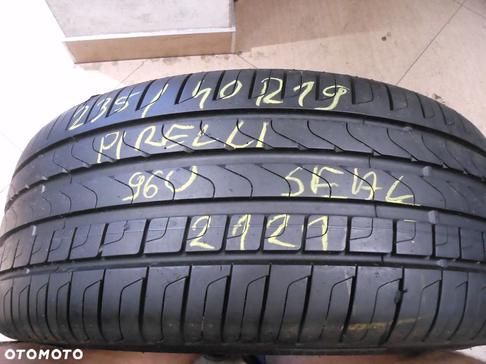 Opona pojedyńcza 235/40r19 pirelli cinturato p7 7,7mm lato SEAL - 1