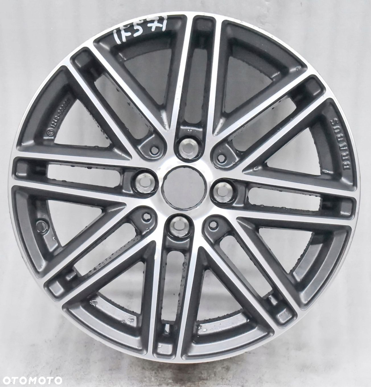 SMART FORFOUR FORTWO A453 6x16 ET44 4x100 BRABUS A4534011001 - 2