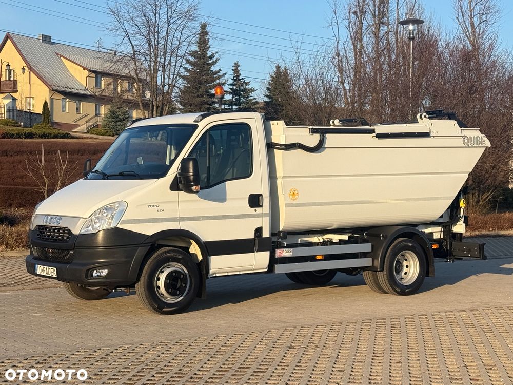 Iveco DAILY 72-180 180KM * Śmieciarka QUBE *Wywrotka / Zgniatarka/Idealny Stan !!! - 6