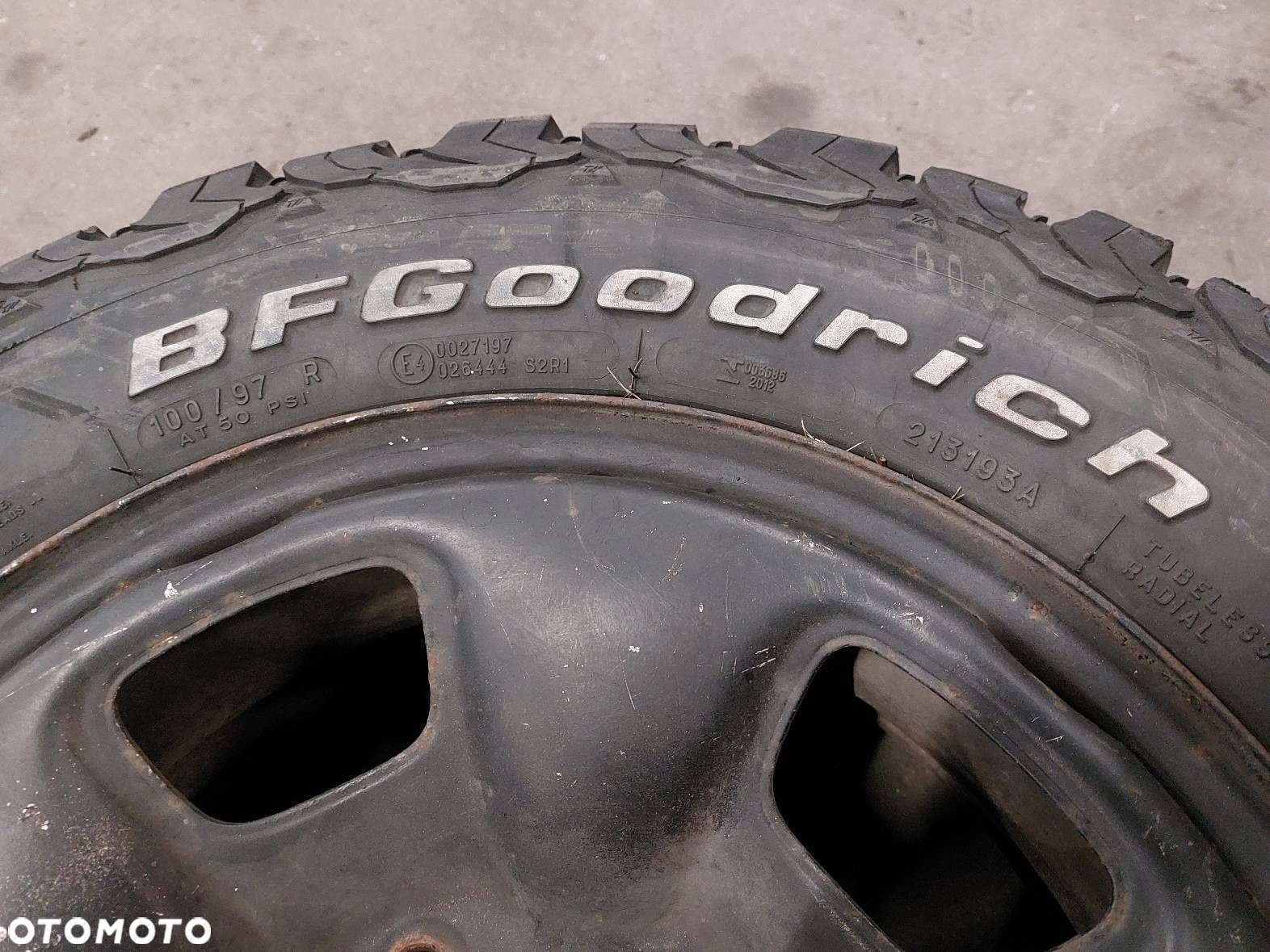 KOŁA KOMPLET CENA ZA 4SZT 5×139,7 215/70R16 BFGOODRICH ALL-TERRAIN T/A 2015 - 3