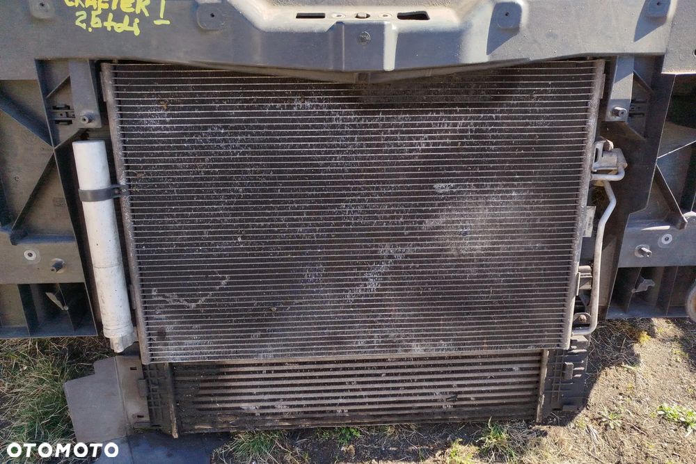 pas przód przedni + chłodnice wody klimatyzacji intercooler 2.5 TDI do Volkswagen Crafter 05- - 2