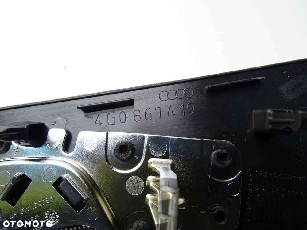 LISTWA DEKOR DRZWI POPIELNICZKA KOMPLET 4G0864261 AUDI A6 C7 4G - 12