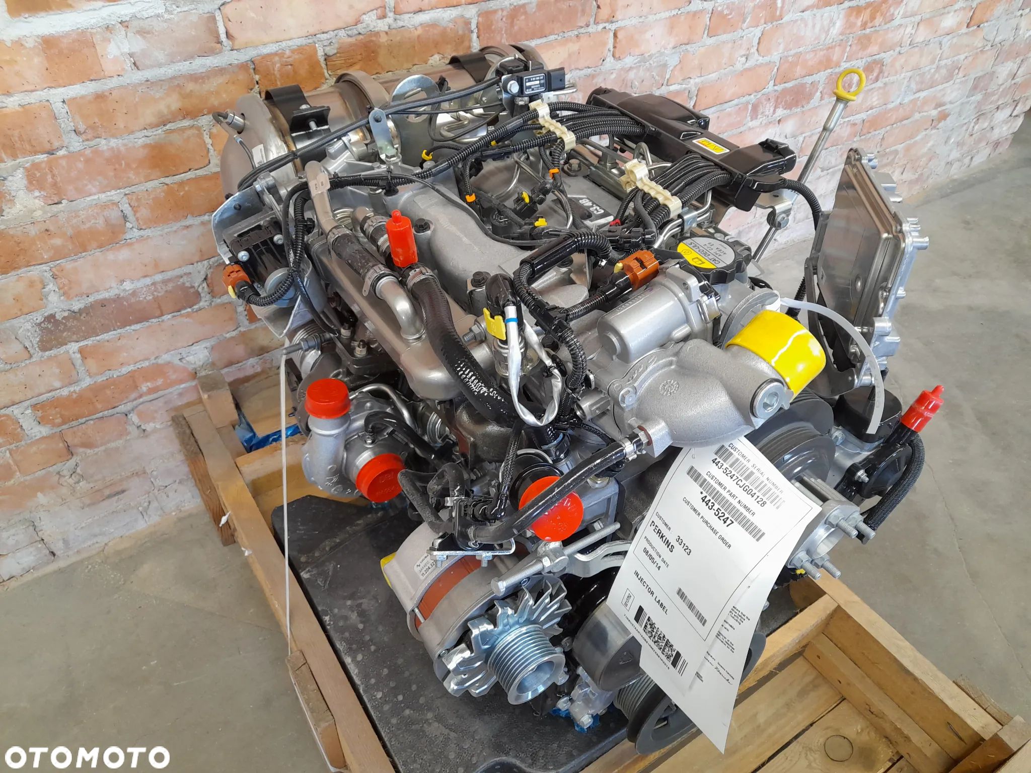FV23% Silnik Perkins F5HFL414C*A Nowy Kompletny - 1