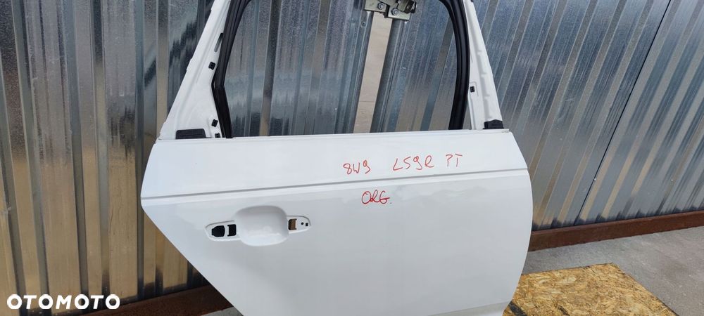 DRZWI PRAWY TYŁ AUDI A4 B9 LS9R AVANT / KOMBI ORG - 3