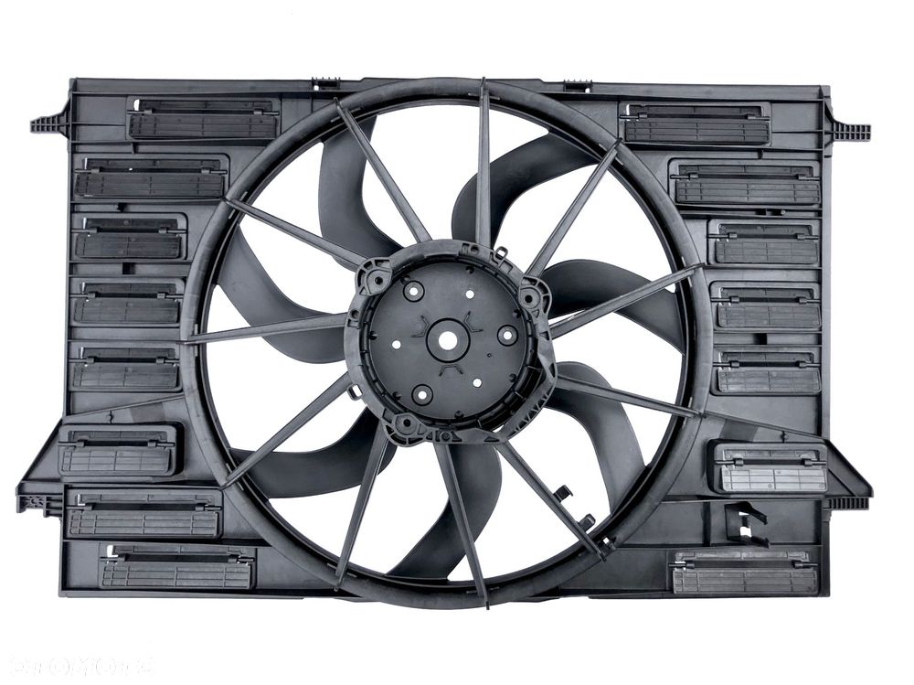 Obudowa wentylatora chłodnicy + śmigło Audi S6 2019- - 2