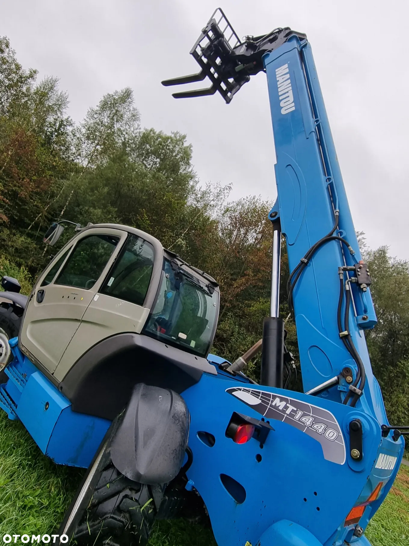 Manitou MT1440 Ładowarka Teleskopowa 14metrów z Norwegii 2017rok 2935mtg Jak Nowa zero zniszczeń luzów wycieków PERKINS - 32