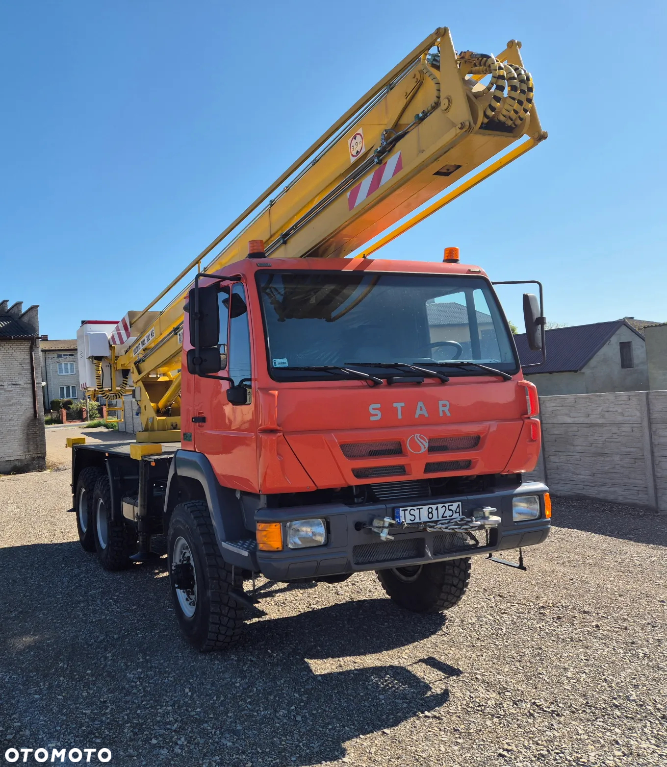 Star 266 M 6x6 MAN PODNOŚNIK KOSZOWY P-184HE KOSZ IZOLOWANY - 2