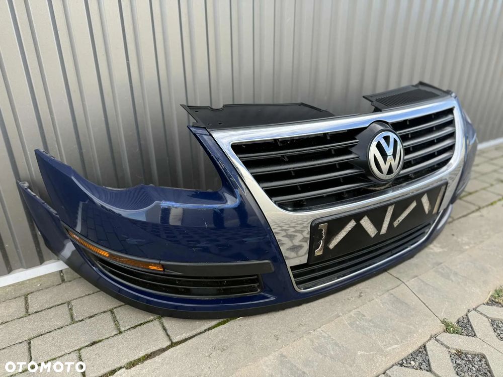 Vw Passat B6 Zderzak Przód Przedni Kompletny LD5Q Grill 2005-2008r. - 2