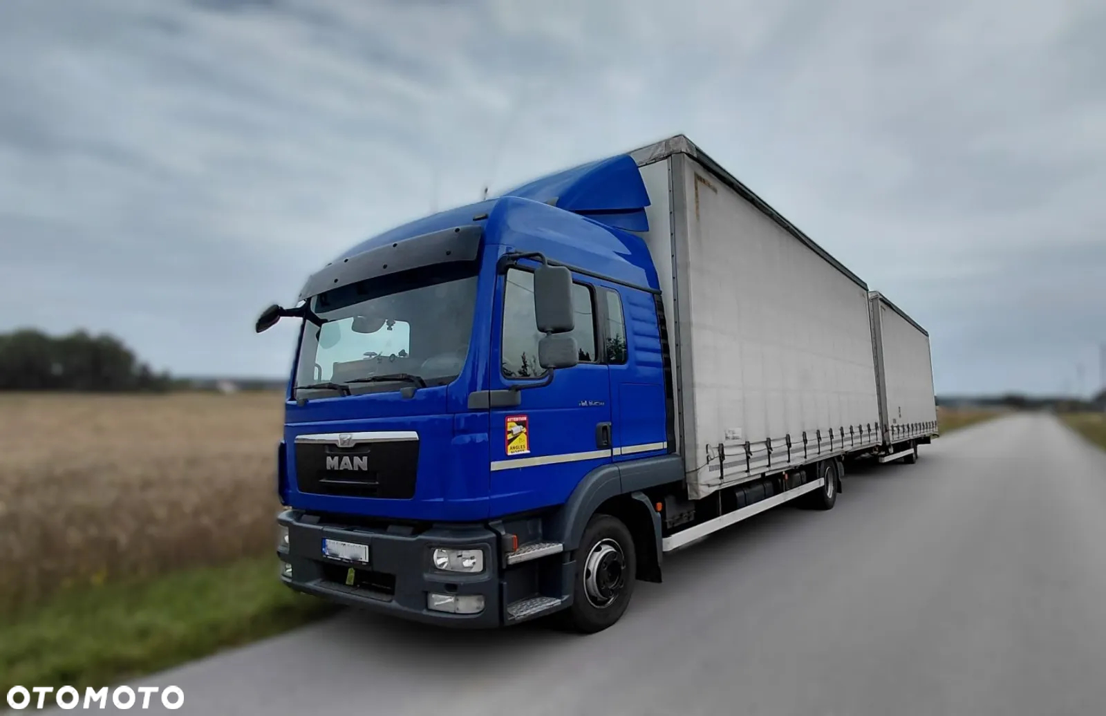 MAN TGL 8.250 FIRANKA ZESTAW TANDEM ZAMIANA - 26