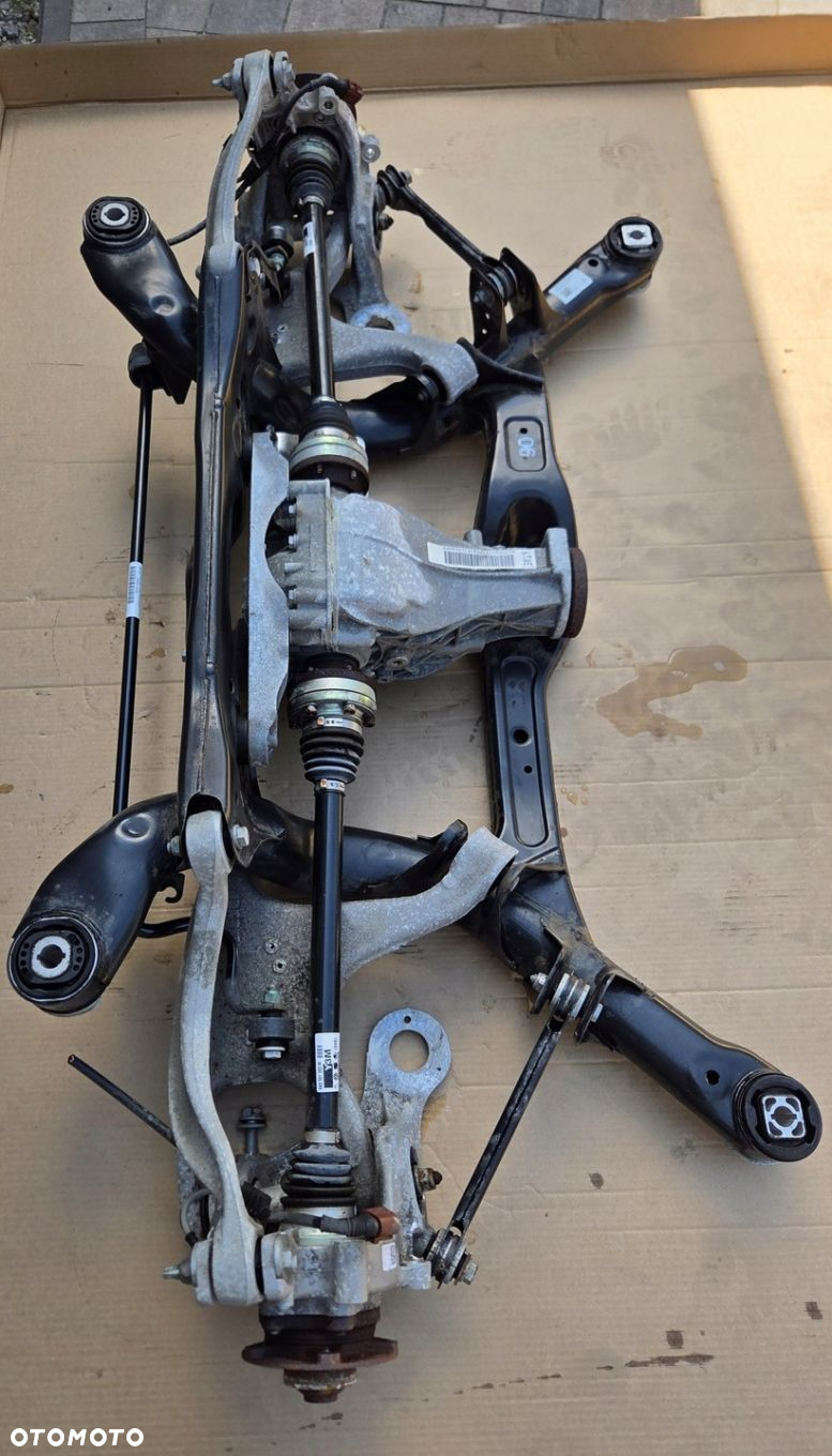 AUDI A5 8T A4 B8 LIFT SANKI WÓZEK WAHACZE ZWROTNICE ZAWIESZENIE TYŁ TYLNE - 4