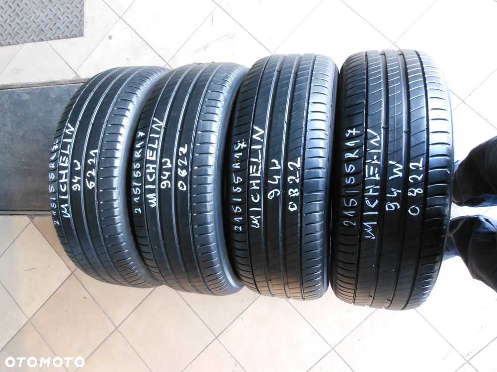 Opony 215/55r17 michelin primacy 3 6,5mm lato komplet - 1