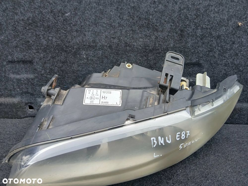 Bmw I E87 lampa przednia prawa, lewa - 7