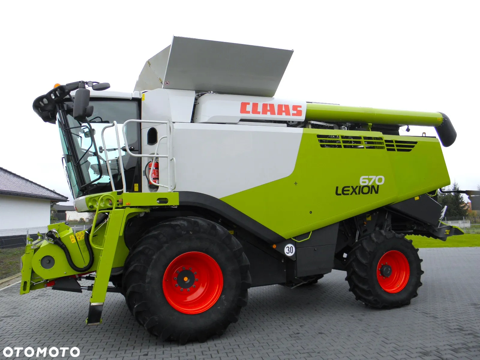 Claas Lexion 670 2019 Rok, Heder V 770,  Najbogatsza Wersja, Nie Malowany, Stan Idealny - 3