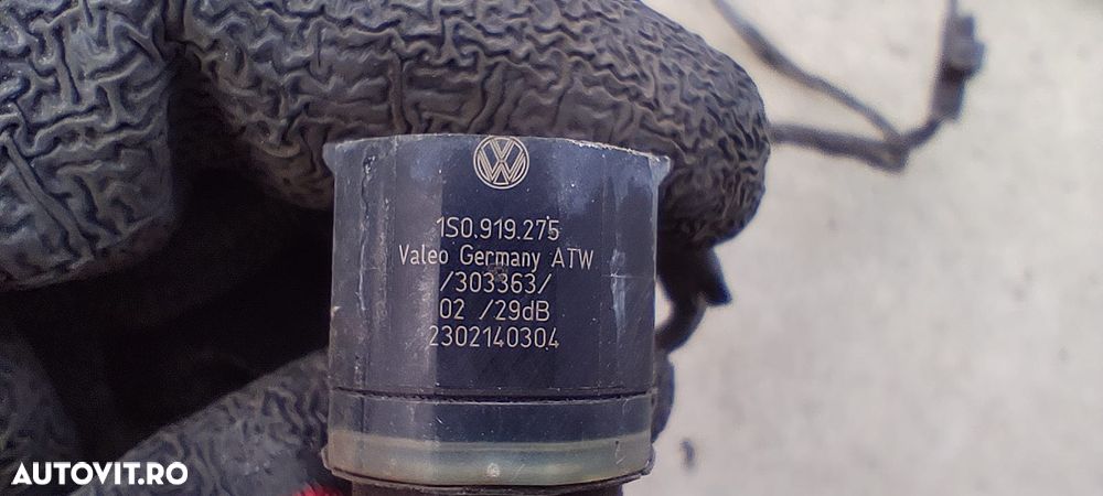 INSTALATIE + SENZORI PARCARE BARA SPATE VW PASSAT B7 CC / COD OEM 1J0973814 / 1S0919275 / 3AF971104L  2010-2015 - 5