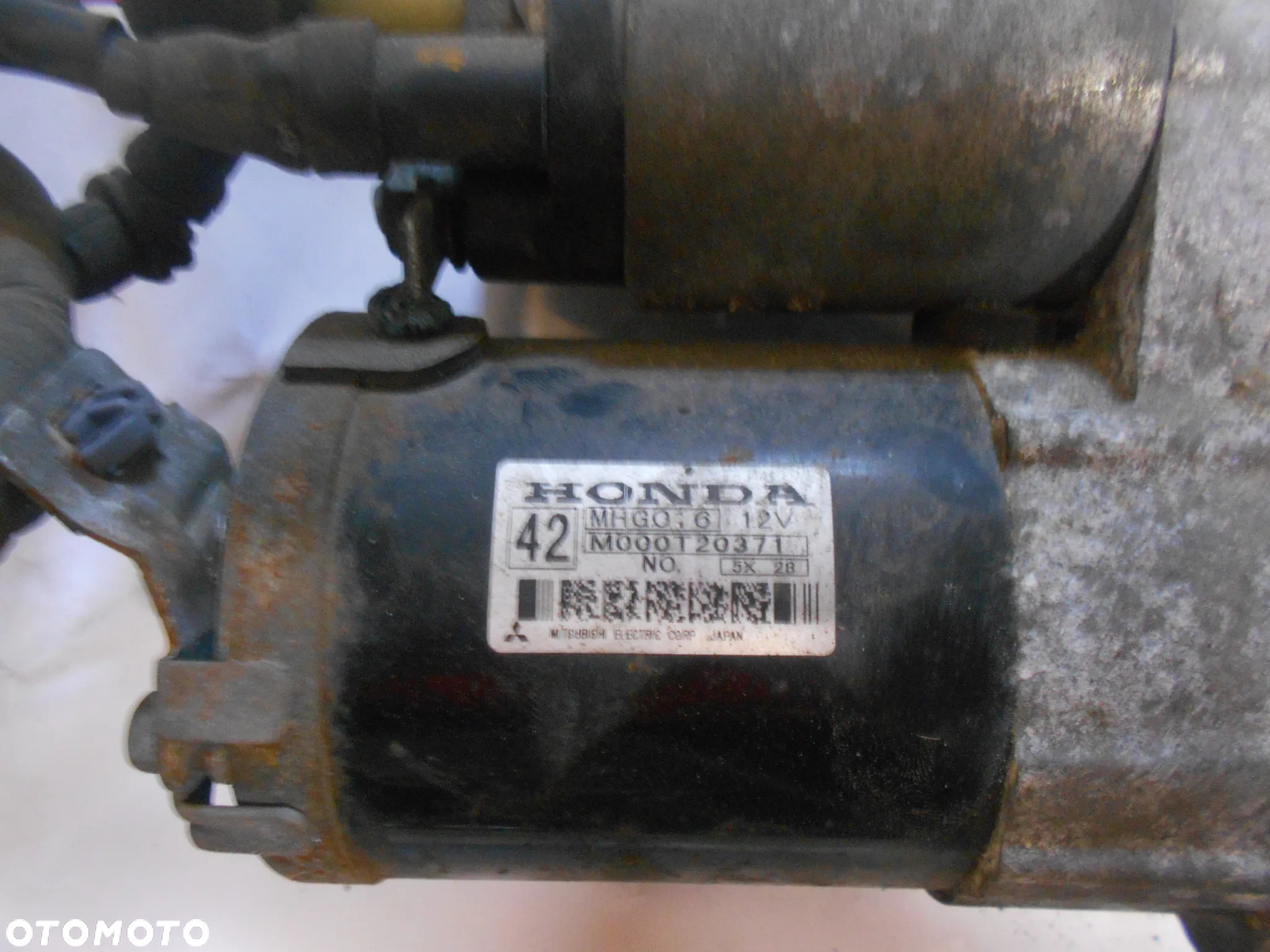 ROZRUSZNIK HONDA ACCORD 2.0 BENZYNA K20Z2 MHG016 M000T20371 - 3