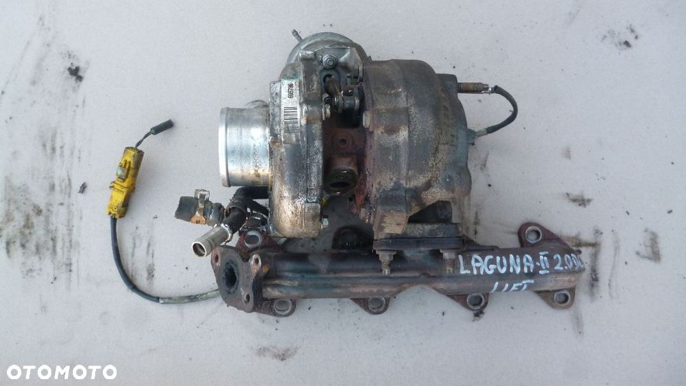 renault laguna II lift 2.0 dci turbosprężarka turbo