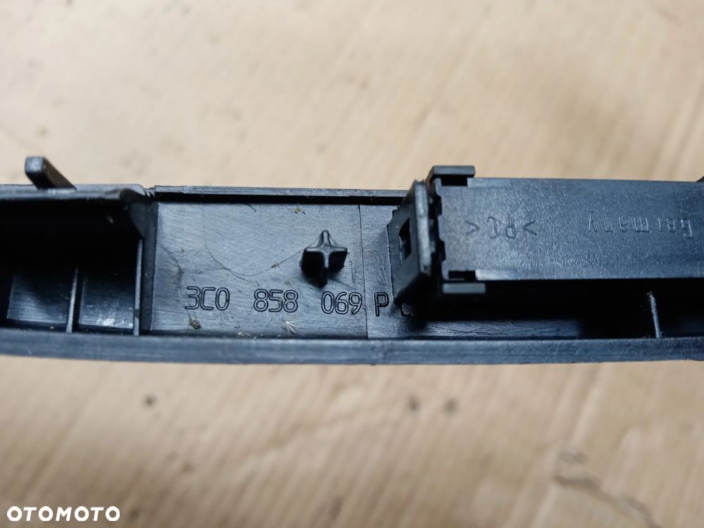 Ramka radia konsoli dekor VW Passat B6 3C0858069P - 5