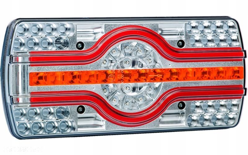 lampa zespolona ze światłem oświetlenia tablicy dolne (led) prawy - 1