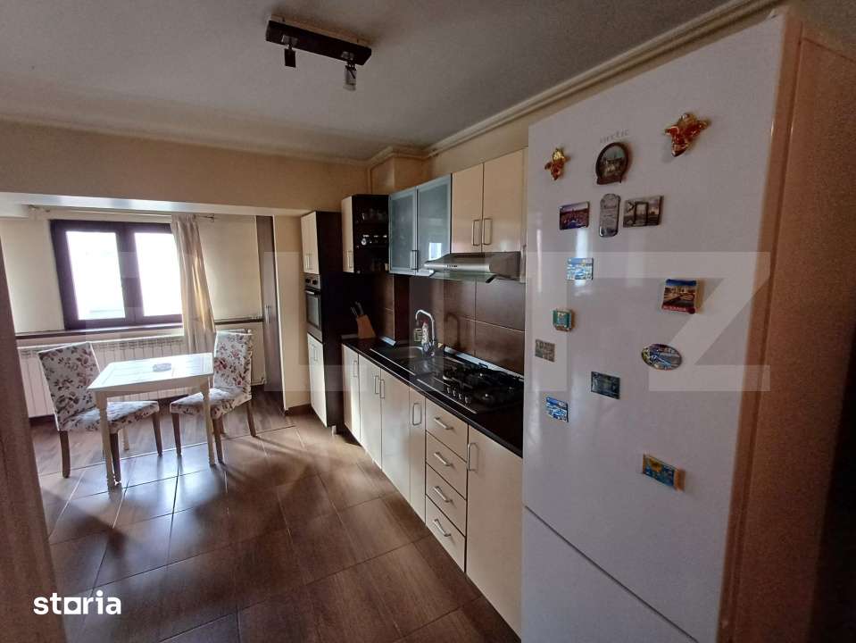 apartament de inchiriat, cu 2 camere, 63 mp, decomandat, zona pietonal — fotografia 2