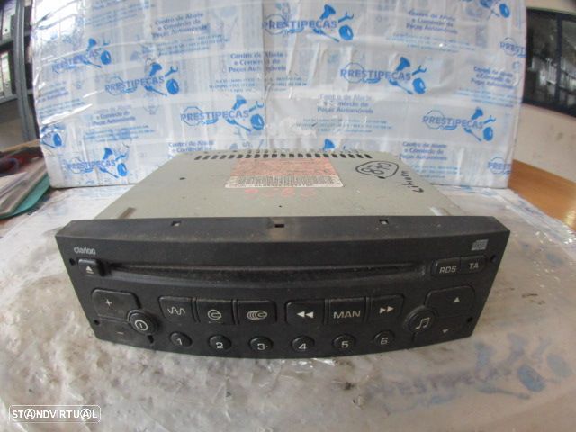 Radios 96476647XT CITROEN C3 1 FASE 1 2003 1.4HDI 70CV 5P BRANCO ORIGINAL CLARLON PU-2471A(E) - 1