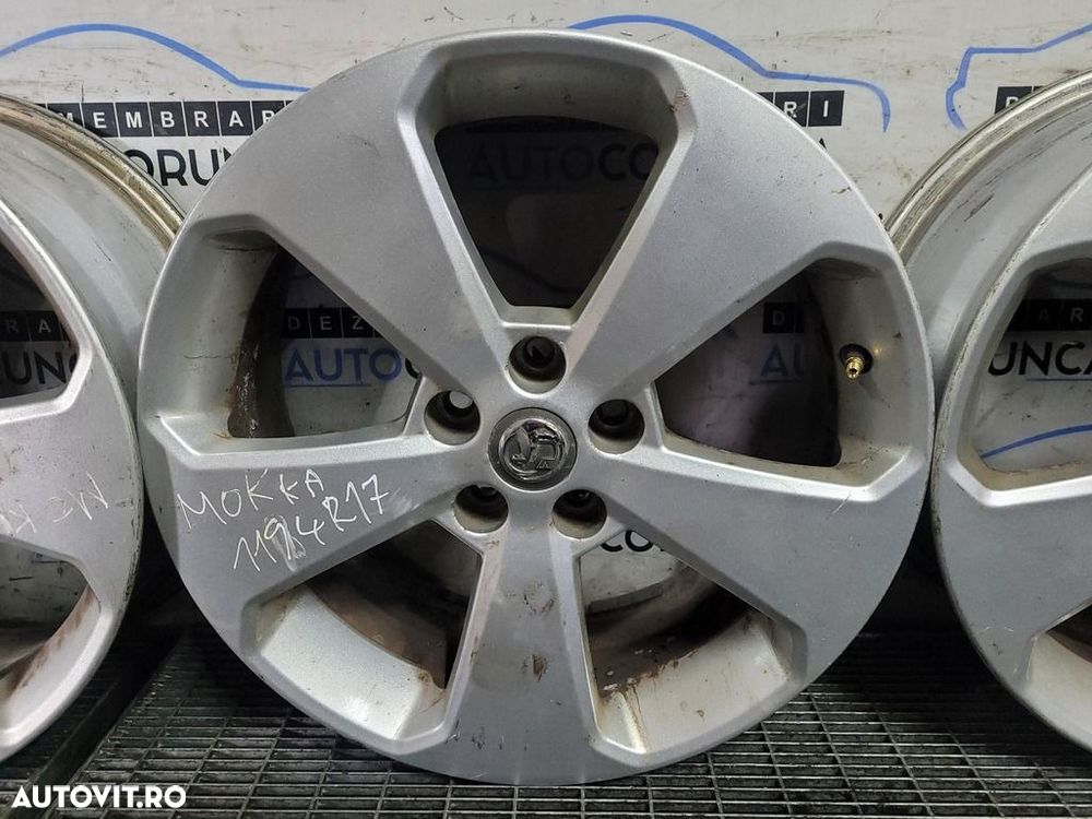 Jante aliaj Opel Mokka 2012 - 2016 (1194) R17 R17 ET38 - 4