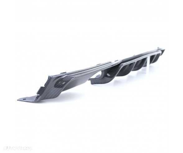 Difuzor Prelungire Lip Bara Spate M Tech 335 Style BMW F30 F31, Carbon - 1