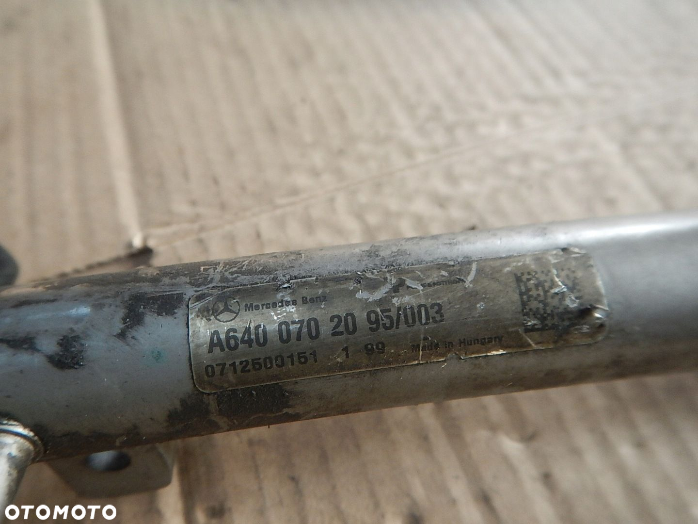 LISTWA WTRYSKOWA  CZUJNIKI MERCEDES W169 W245 2.0 CDI A6400702095 - 6