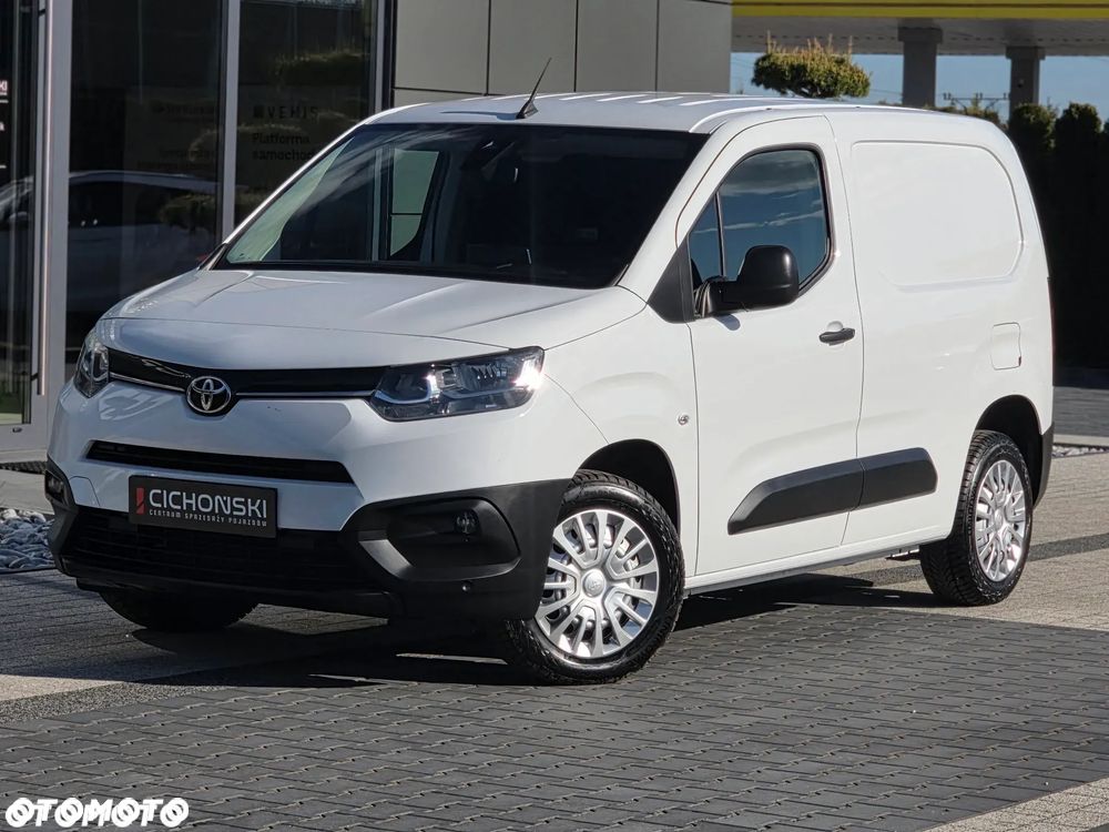 Toyota Proace City 2.0t 1.5 D-4d 100KM  3 OSOBOWA Furgon Blaszak BEZWYPADKOWA z Polskiego Salonu I Pierwszy i Jedyny Właściciel I Pełna Faktura Vat 23% - 1