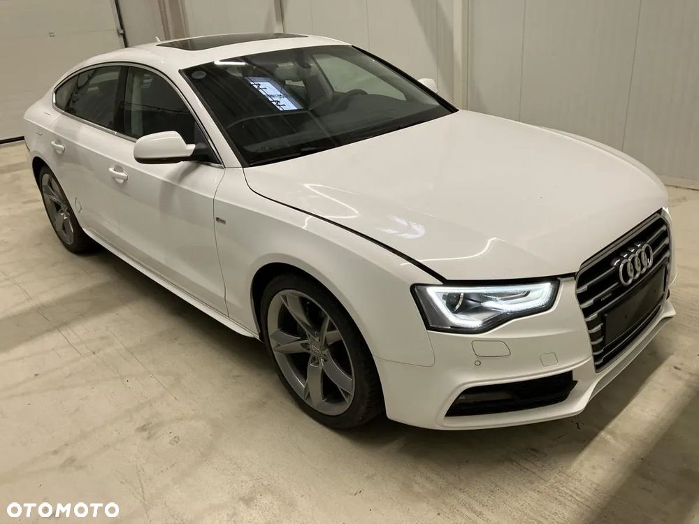 LY9C kompletny przod Maska zderzak lampy blotniki Audi A5 8T LIFT SLINE  czesci - 2