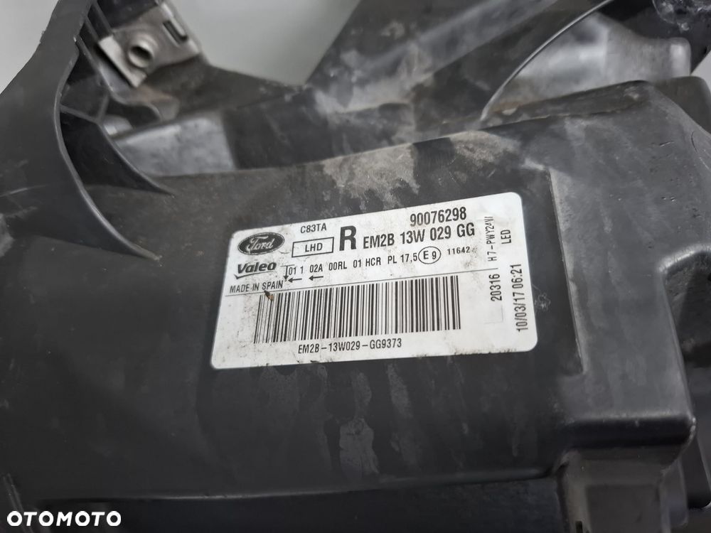 LAMPA PRAWA PRZEDNIA PRZÓD FORD GALAXY II S-MAX S MAX SOCZEWKA LED IDEALNA EM2B13W029GG - 8