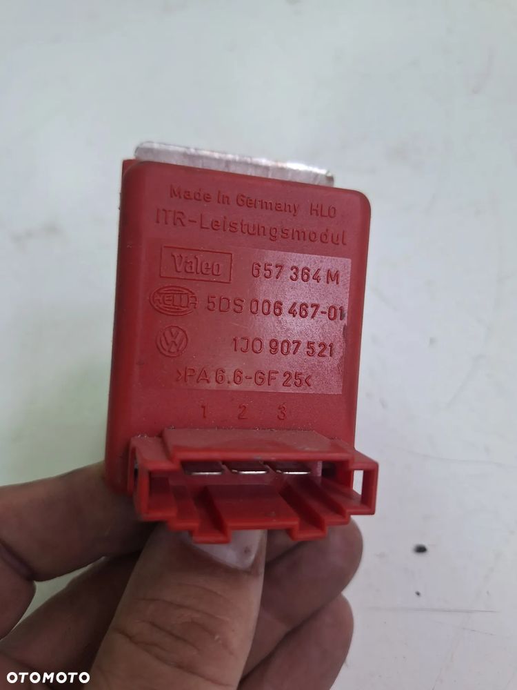 rezystor Opornik Opornica Dmuchawy 1J0907521 Audi VW Skoda Seat  (25/16) - 4