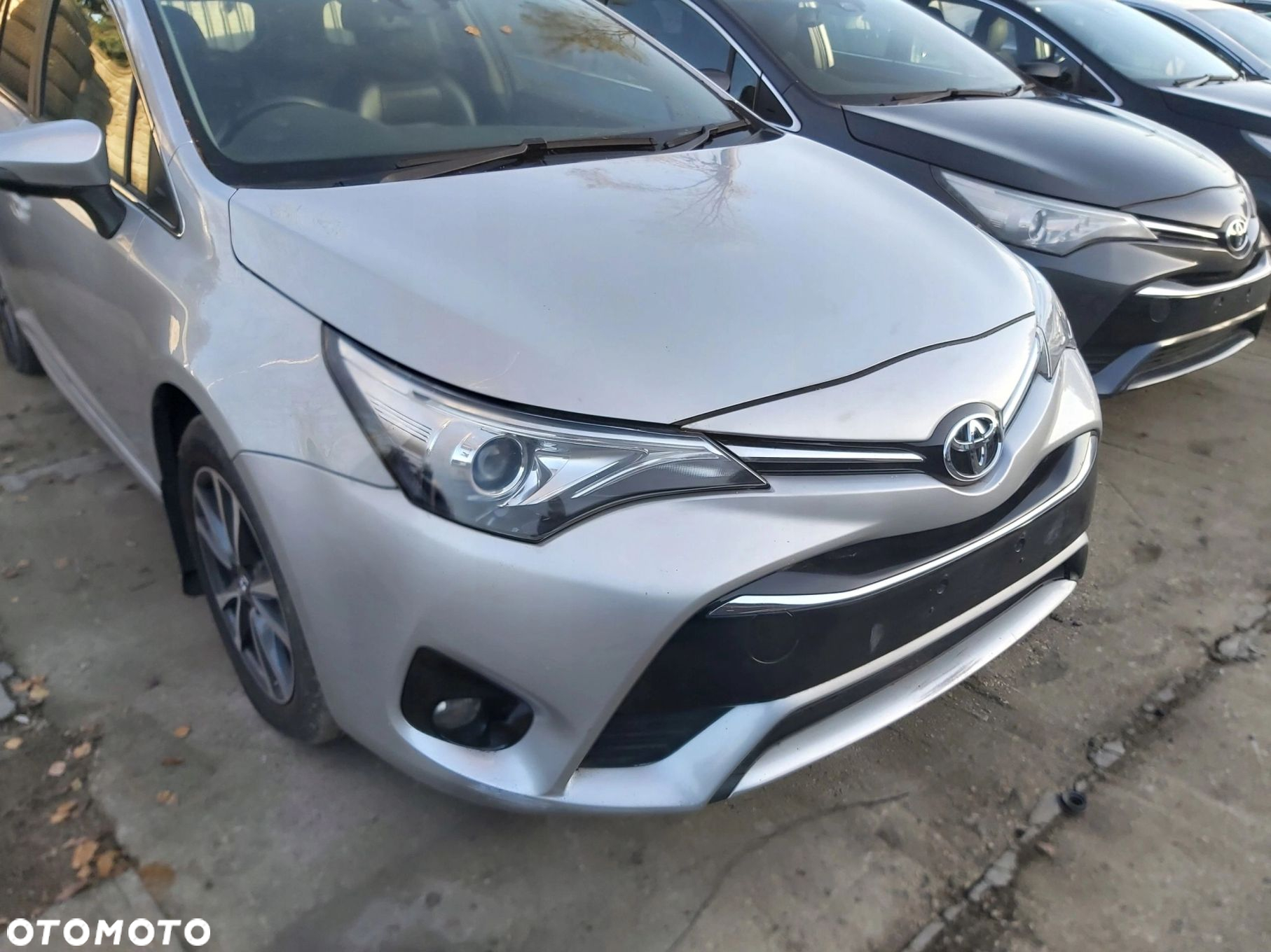 Toyota AVENSIS T27 lift zderzak przód kompletny maska błotnik pas przedni - 7