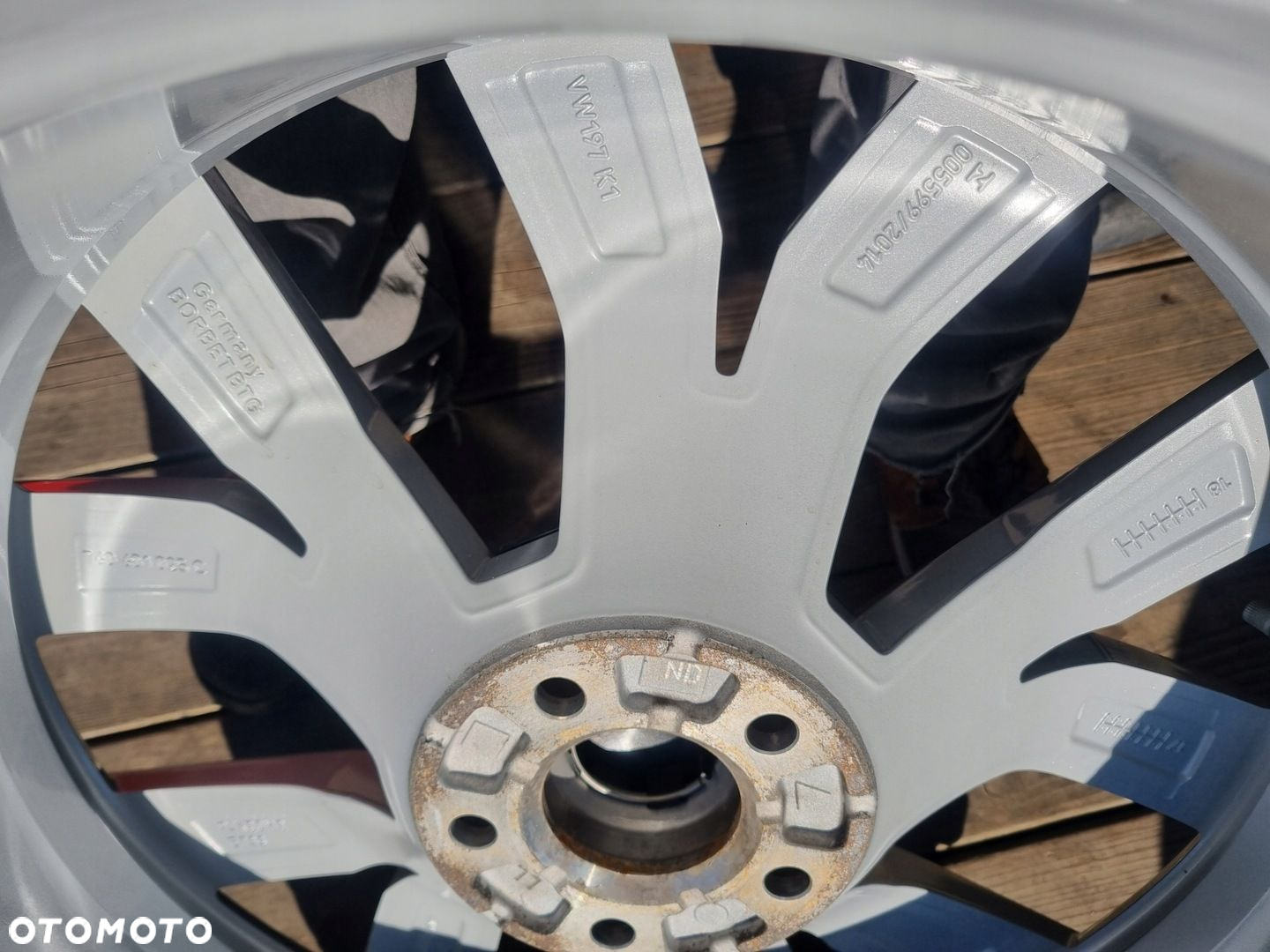 VW TOUAREQ III alu 9X20 ET33 5X112,super stan - 9