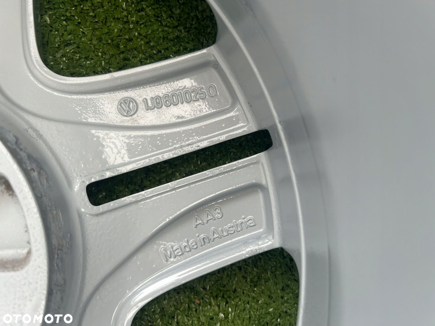 KOMPLET FELG FELGI ALU VOLKSWAGEN VW POLO GOLF IV 1J0 15 5X100 ORYGINALNE - 9