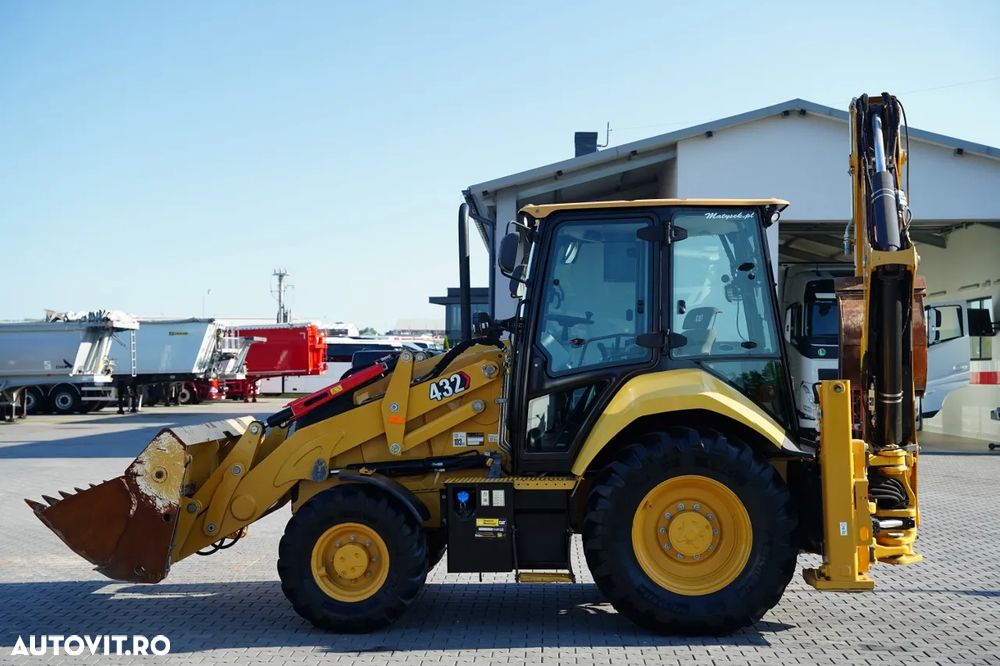 Cat 432 F / BULDOEXCAVATOR / 1.800 ORE / AER CONDIȚIONAT / - 9