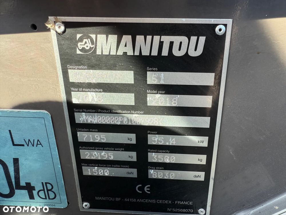 Manitou MT 835 EASY 75D ST3B S1 - 33
